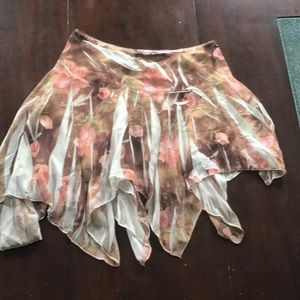 Floral Skirt size Medium